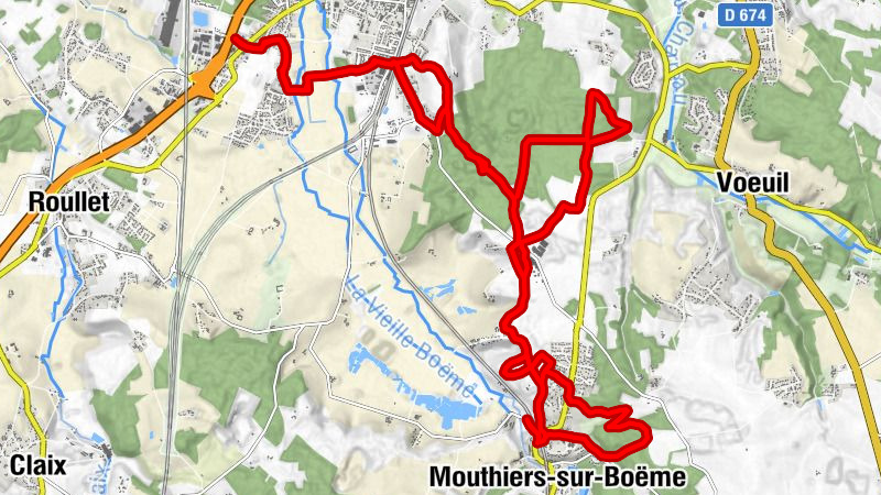 Mouthiers-sur-Boëme - Les Hautes Justices - Les Basses Justices - Chez Baty