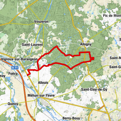 Allouis - Sardonnet - Bréand - Boursac