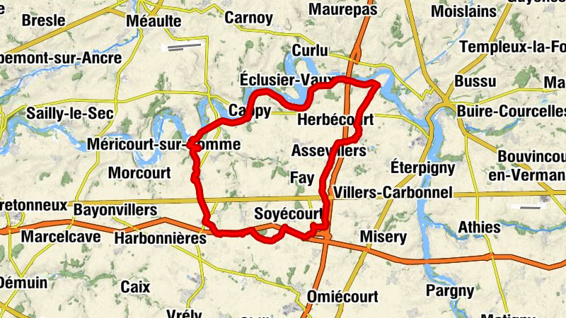 TGV Haute-Picardie - Église Saint-Martin - Église Sainte-Marie-Madeleine - Église Notre-Dame-de-l'Assomption