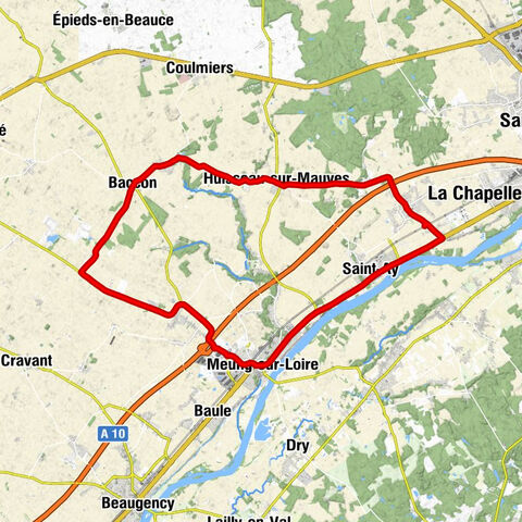 Chaingy-Fourneaux-Plage - Église Saint-Symphorien - Église Saint-Pierre-ès-Liens - Église Saint-Quentin