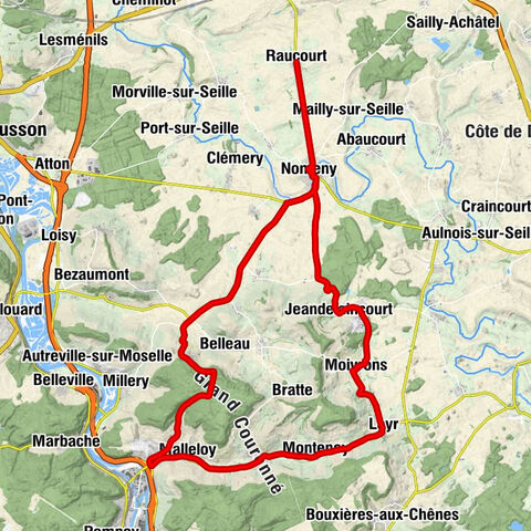 Raucourt - Église Saint-Gorgon - Église Sainte-Luce - Église Saint-Martin