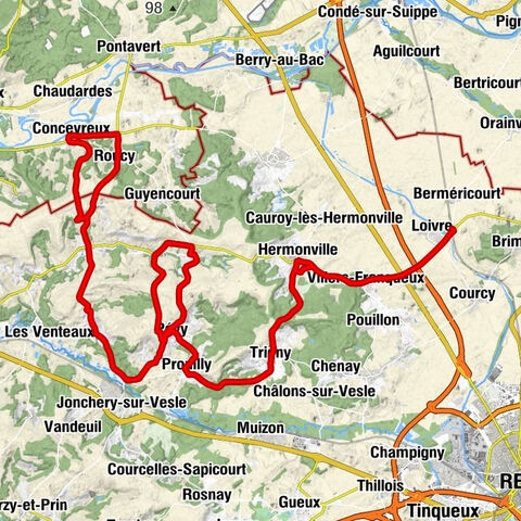 Loivre - Église Saint-Théodulf - Église Notre-Dame - Église Saint-Rémi