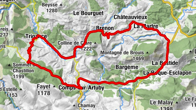 Église Sainte-Madeleine - Bar Restaurant de l'Artuby - Église Saint-Pierre - Les Ferrages