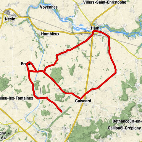 Église Saint-Médard - Muirancourt - Église Notre-Dame - Église Saint-Éloi