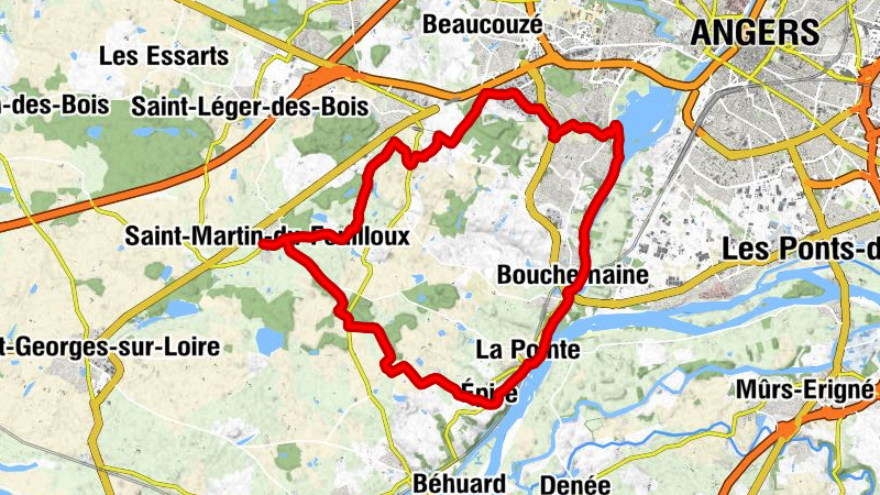 Saint-Martin-du-Fouilloux - Les Muriers - L'Ecobue - Église Saint-Symphorien