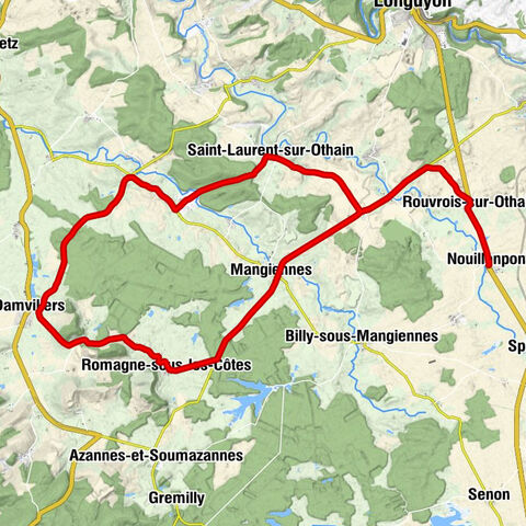 Église Saint-Martin - Église Saint-Médard - Église Saint-Pierre - Église Saint-Christophe