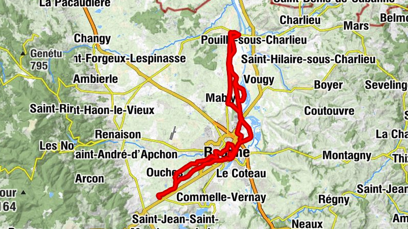 Lentigny - Le sportif - Chapelle Saint-Jean-Marie-Vianney - Église Notre-Dame-des-Victoires