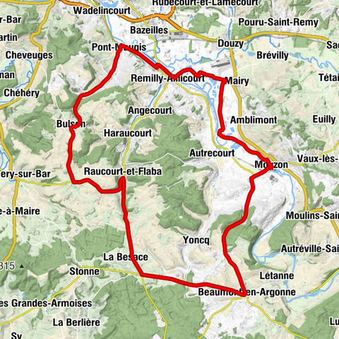 Beaumont-en-Argonne - Église Saint-Laurent - Abbatiale Notre-Dame - Église Sainte-Geneviève