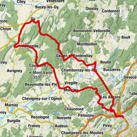 École-Valentin - Le Bistrot des Auxons - Église Sainte-Cécile - Église Saints-Pierre-et-Paul