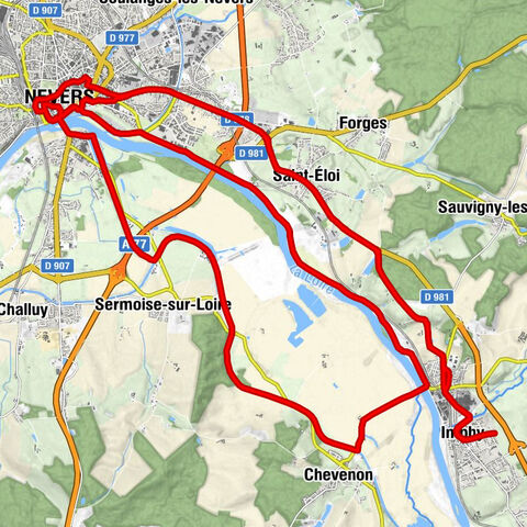 Imphy - Église Saint-Éloi - Église Saint-Étienne - Église Saint-Pierre