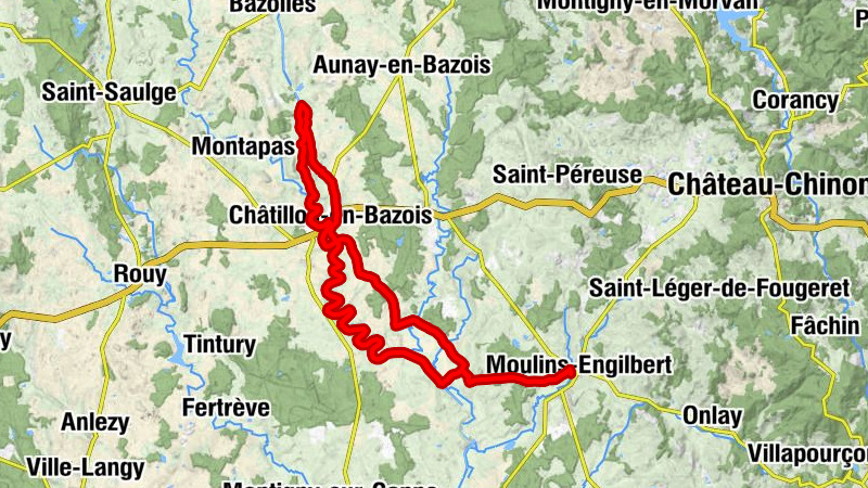 Moulins-Engilbert - Église Saint-Laurent - Limanton - Église Saint-Denys