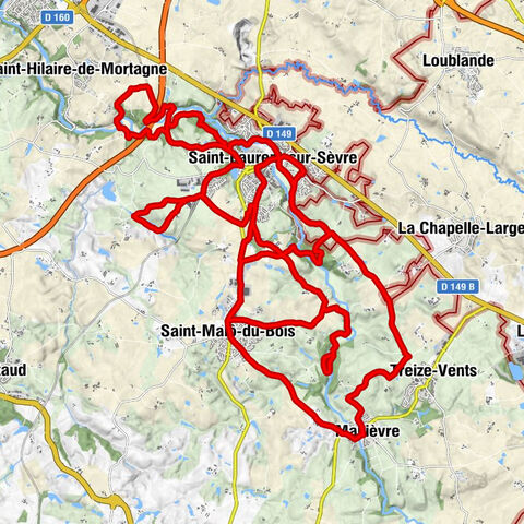 Mallièvre - Le Moulin Baubry - Le Lavoir - Chapelle Sainte-Anne
