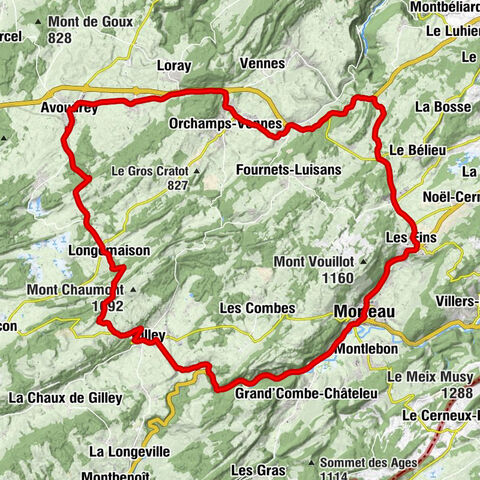 Lotissement La Joux Voudrey - Col des Äges - Église de la Nativité-de-Saint-Jean-Baptiste - Aux Rateux