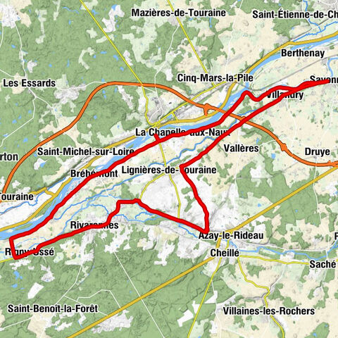 Azay-le-Rideau - Église Notre-Dame - Église Sainte-Marie-Madeleine - Église paroissiale Saint-Gervais-Saint-Protais