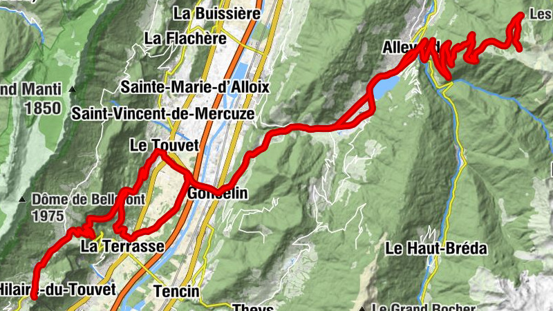 Restaurant Le Funiculaire - Église Saint-Hilaire - Église Saint-Michel - Saint-Hilaire-du-Touvet