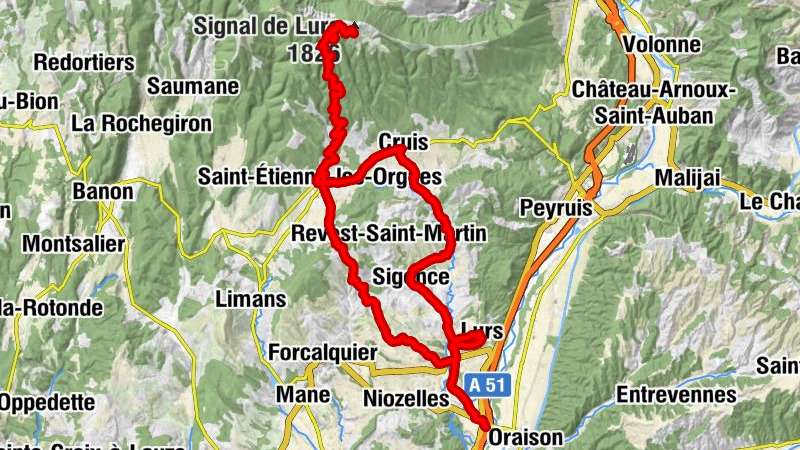 La Brillanne-Oraison - Chapelle de Saint-Pierre - Sommet de Morteiron - Église de l'Invention-de-la-Croix