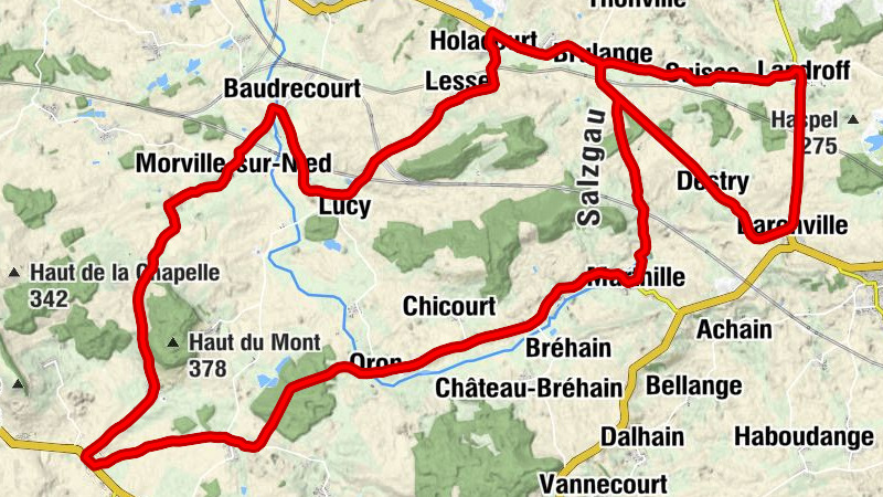 À la Douxième Borne - Chapelle Sainte-Marie-Madeleine - Église Saint-Martin - Delme