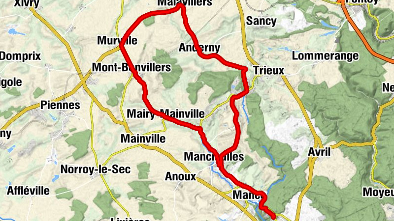 Mance - Église Sainte-Barbe - Église Saint-Didier - Église Notre-Dame-de-l'Assomption