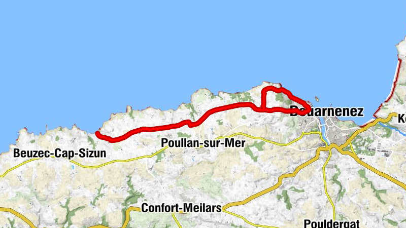 Douarnenez - Kerdaniel - Kerleyou - Chapelle Saint-Conogan