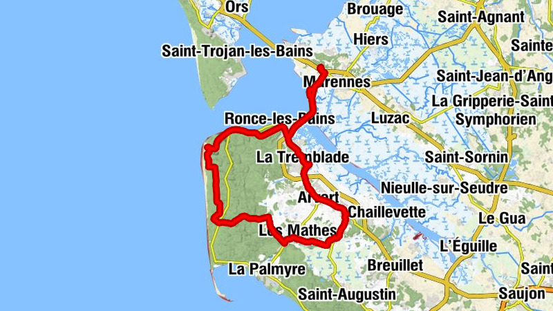 La Chainade - L'Aromate - La plage - Église du Sacré-Cœur