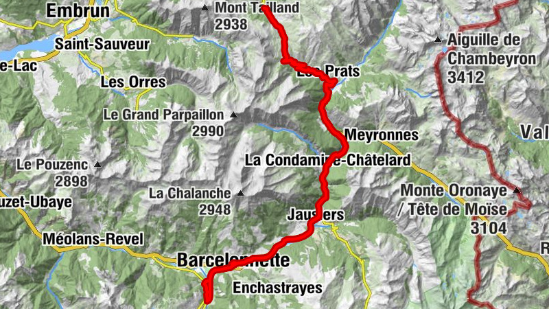 Refuge Napoléon - Chapelle Sainte-Marie-Madeleine - Église Saint-Sébastien - Église Saint-Nicolas-de-Myre