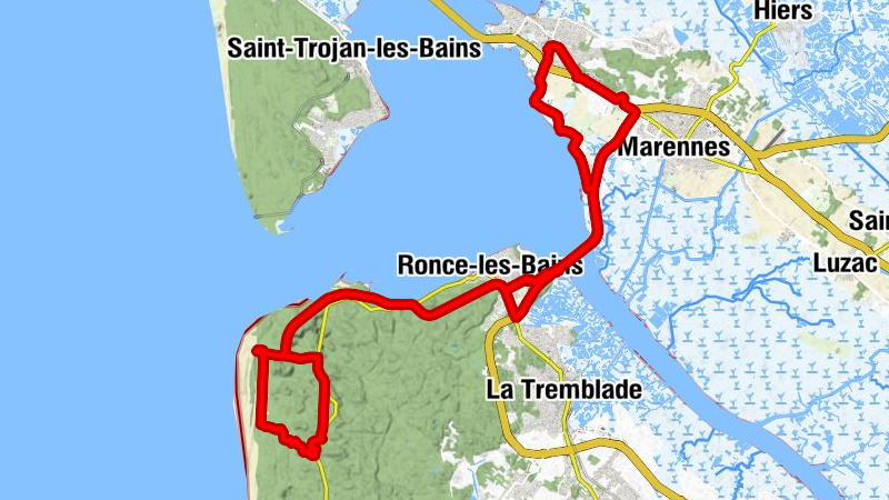 Bourcefranc-le-Chapus - La Chainade - Beauchamp - Marennes-Plage