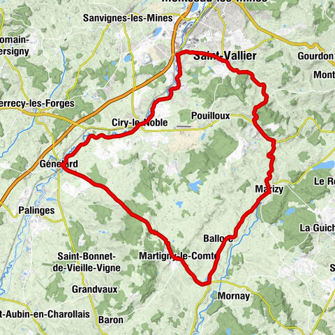 Génelard - Église Sainte-Euphémie - Église Saint-Romain