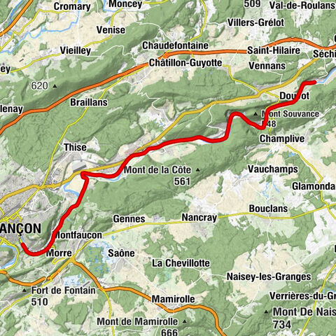 Ougney-Douvot - Laissey Vous Tenter - Église Saint-Martin - Besançon