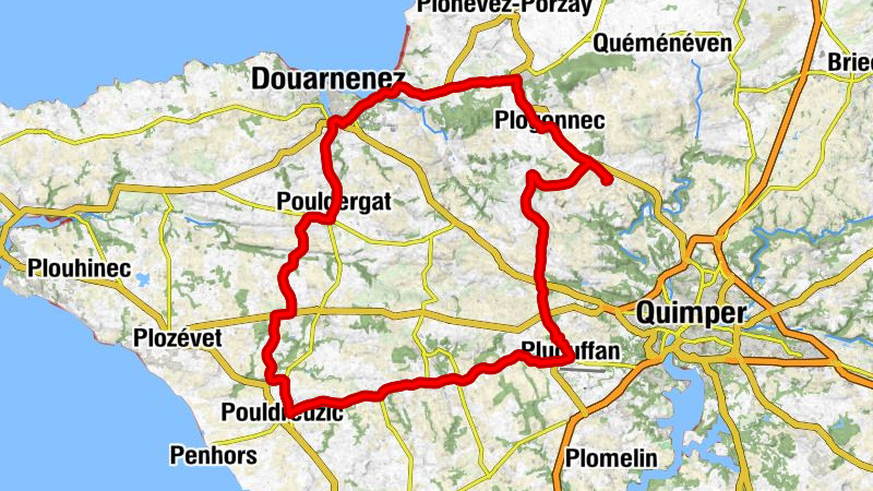 Ty Plat - Église Saint-Fiacre - Église Saint-Cuffan - Église Saint-Germain