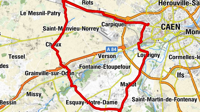 Caen - Ello Bar-Brasserie - Église Saint-Pierre - Église Notre-Dame de l'Annonciation