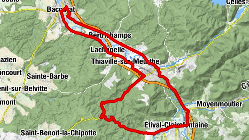 Baccarat - Église Saint-Jean-Baptiste - Église Saint-Luc - Église de l'Assomption-de-Notre-Dame