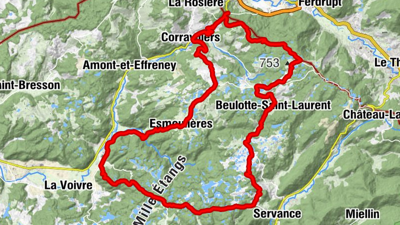 Beulotte-Saint-Laurent - La Pommeroye - Corravillers
