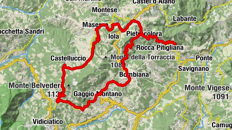 Santa Maria Villiana - Pietracolora - Abetaia - Beata Vergine del Rosario