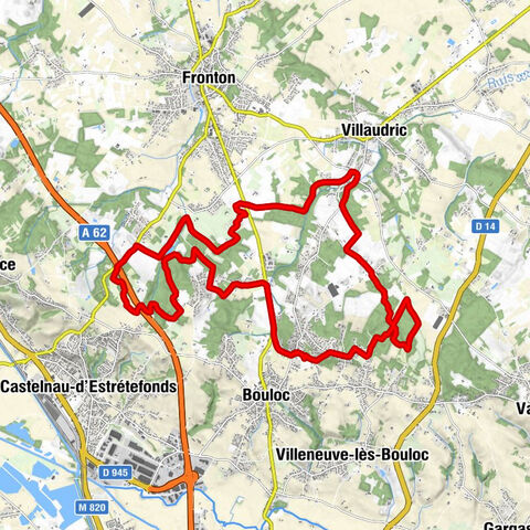 Villaudric - Bordeneuve - Les Aynats - Boudoun