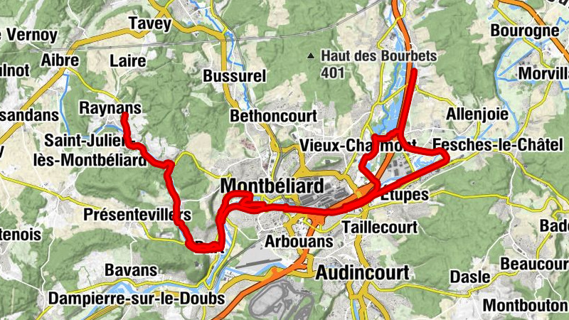 Raynans - Issans - Église luthérienne - Montbéliard