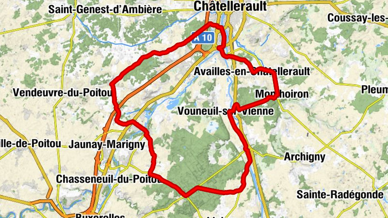 La Chapelle-Moulière - Église Saint-Étienne - Église Notre-Dame