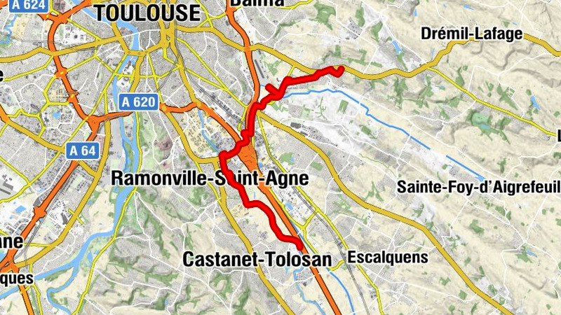 Quint-Fonsegrives - Ramonville-Saint-Agne - L'Écluse de Castanet - Le maraîcher dans son assiette