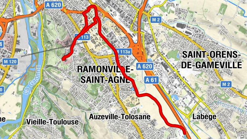 Le Mas De Dardagna - Toulouse - Ramonville-Saint-Agne - L'Écluse de Castanet