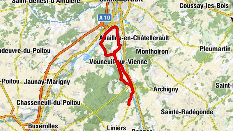 La Chapelle-Moulière - Les Lys - La Guillonnière - Église Saint-Étienne