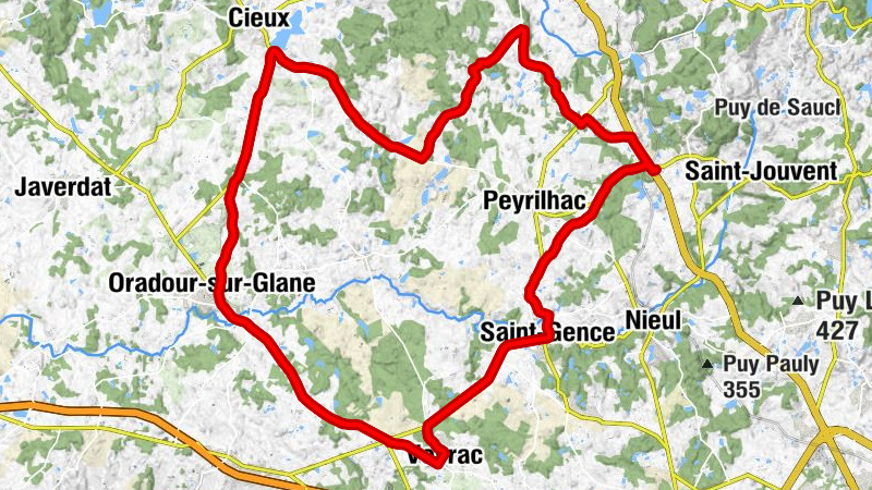 La Petite Châtre - Maison Neuve - La Châtaigneraie - Église Saint-Gentien