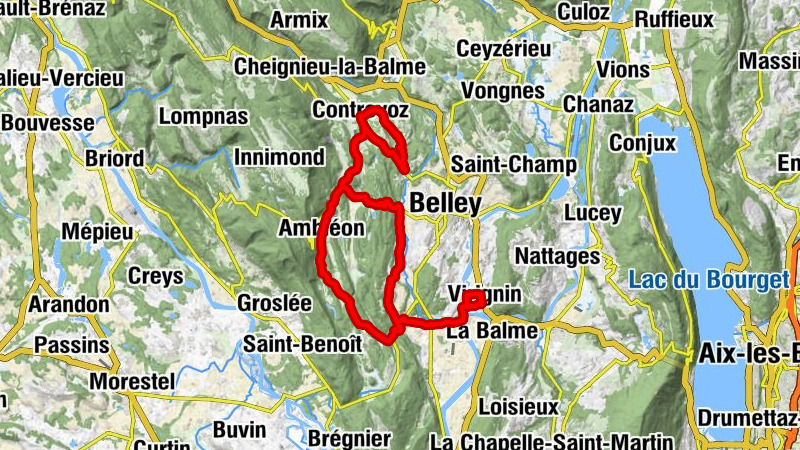 Virignin - Prés Noël - Église Saint-Baudille - Église Saint-Romain