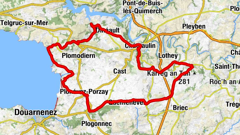 Gouézec - Chapelle Notre-Dame des Trois-Fontaines - Église Saint-Milliau - Église Saint-Nicaise