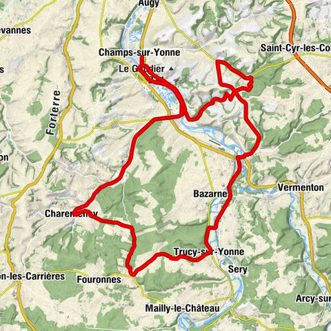 Champs-sur-Yonne - Bailly - Église Saint-Martin - Église Saint-Aubin