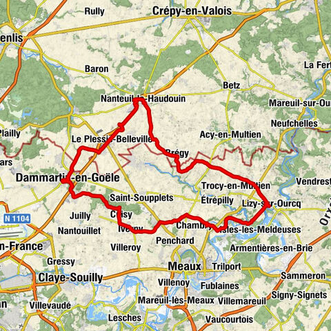 Nanteuil-le-Haudouin - Église Saint-Pierre - Église Saint-Jean-Baptiste - Église Notre-Dame