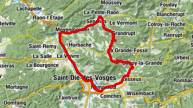 La Petite-Raon - Église des Saints-Anges et Sainte-Barbe - Église Sainte-Catherine - Église Saint-Sébastien et Saint-Quirin