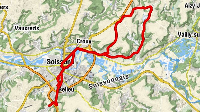 Courmelles - Soissons - Bucy-le-Long - Chapelle Sainte-Marguerite