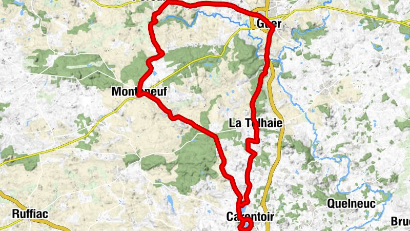 Monteneuf - Église Saint-Michel - Chapelle Notre-Dame - Église Notre-Dame