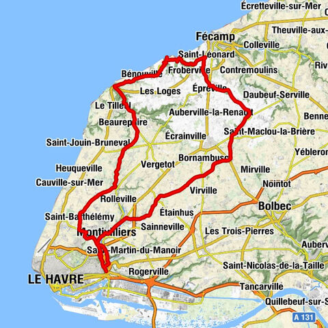 Harfleur (halte) - Église Saint-Riquier - Église Notre-Dame - Église Notre-Dame de l'Assomption