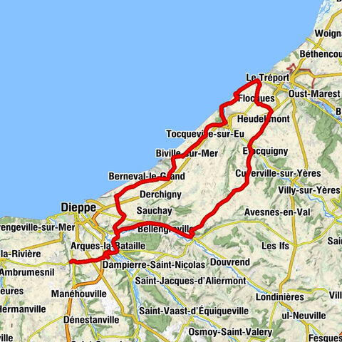 Église Saint-Aubin - Église Saint-Martin - Église Notre-Dame de l'Assomption - Saint-Aubin-sur-Scie