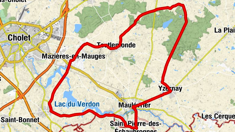 Saint-Pierre-des-Échaubrognes - L'Iris - Église Sainte-Radegonde - Église Saint-Jean-Baptiste